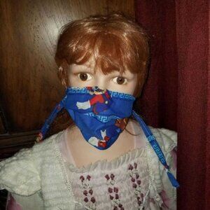 Kid Size Mask w/ Silver & Copper Filters- Mario